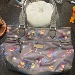 Floral Gray Women's Bag